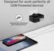 Spigen Essential F401 USB Oplader 34W met 4 Poorten Zwart afbeelding 4