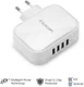 Spigen SteadiBoost F401 34W Oplader met 4 Universele USB Poorten Wit afbeelding 2