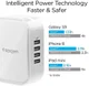 Spigen SteadiBoost F401 34W Oplader met 4 Universele USB Poorten Wit afbeelding 5