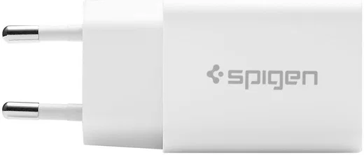 Spigen Essential F110 Oplader 2.4A met USB Poort Wit afbeelding 2