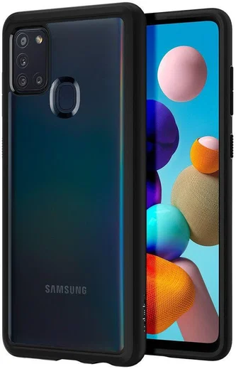 Spigen Ultra Hybrid Samsung Galaxy A21s Hoesje Transparant afbeelding 2