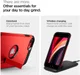 Spigen Tough Armor 2 Apple iPhone SE (2020/2022) Hoesje Rood afbeelding 7