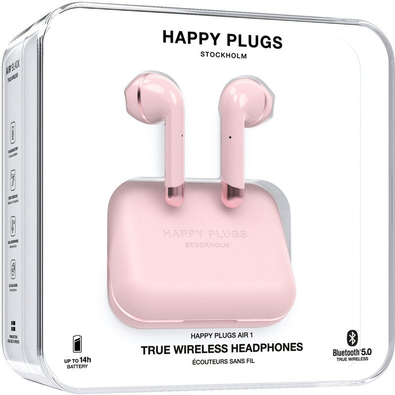 Happy Plugs Air 1 True Wireless Draadloze Oordopjes Roze afbeelding 9