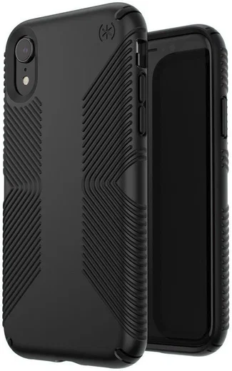 Speck Presidio Grip 2 Apple iPhone XR Hoesje Zwart Shockproof afbeelding 2