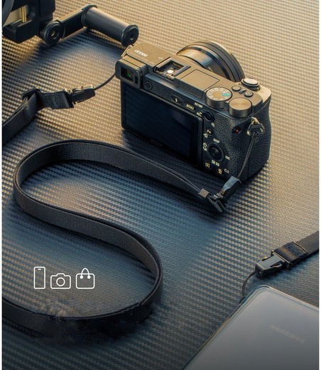 Ringke Smartphone Schouder Koord Zwart afbeelding 7