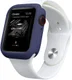 Apple Watch 40MM Hoesje (Flexibel TPU) met Folie Screenprotector - Blauw afbeelding 2
