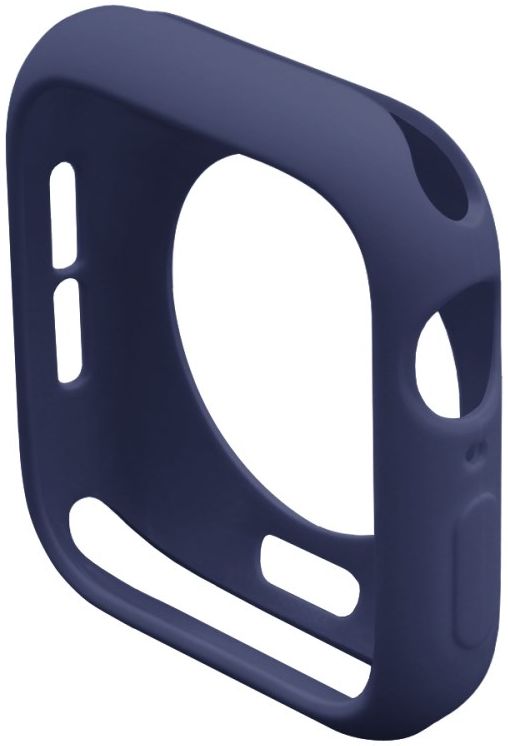 Apple Watch 40MM Hoesje (Flexibel TPU) met Folie Screenprotector - Blauw afbeelding 4
