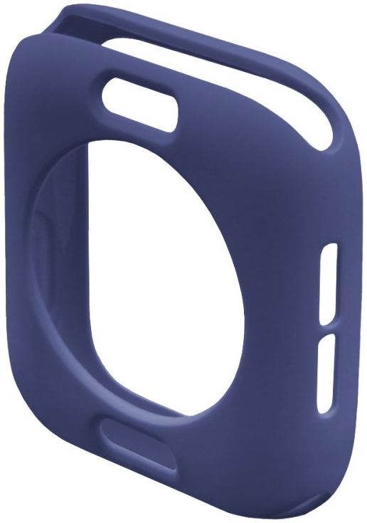 Apple Watch 40MM Hoesje (Flexibel TPU) met Folie Screenprotector - Blauw afbeelding 5