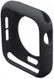 Apple Watch 44MM Hoesje Flexibel TPU met Folie Screenprotector Zwart afbeelding 3