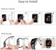 Apple Watch 44MM Hoesje Flexibel TPU met Folie Screenprotector Clear afbeelding 7