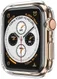 Apple Watch 44MM Hoesje Flexibel TPU met Folie Screenprotector Clear afbeelding 2