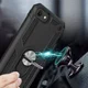 iPhone SE (2020/2022) / 8 / 7 Hoesje Kickstand TPU Zwart afbeelding 3