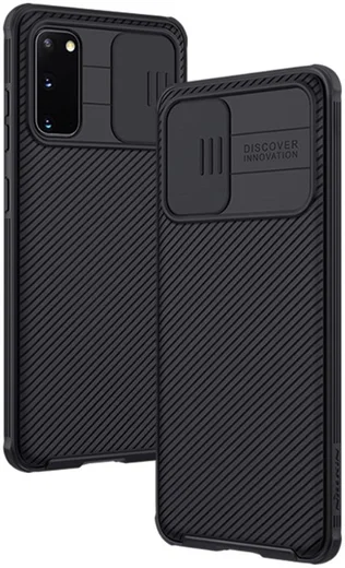 Nillkin CamShield Samsung Galaxy S20 Hoesje met Camera Slider Zwart afbeelding 1