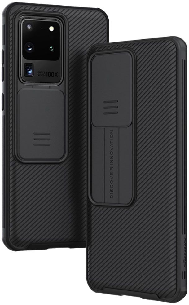 Nillkin CamShield Galaxy S20 Ultra Hoesje met Camera Slider Zwart afbeelding 1
