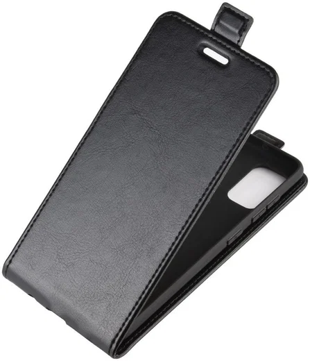 Samsung Galaxy A41 Hoesje Verticaal Flip me Pashouder Zwart afbeelding 4