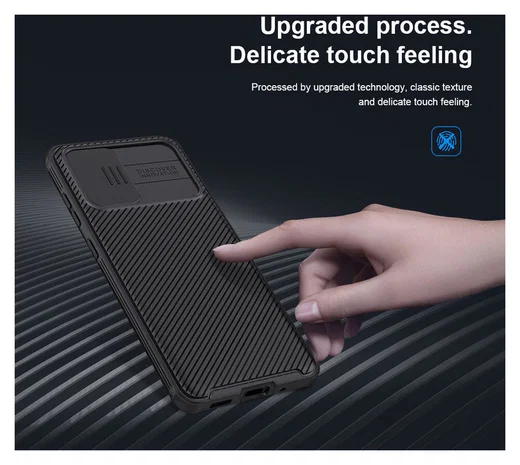 Nillkin CamShield Galaxy S20 Plus Hoesje met Camera Slider Zwart afbeelding 10