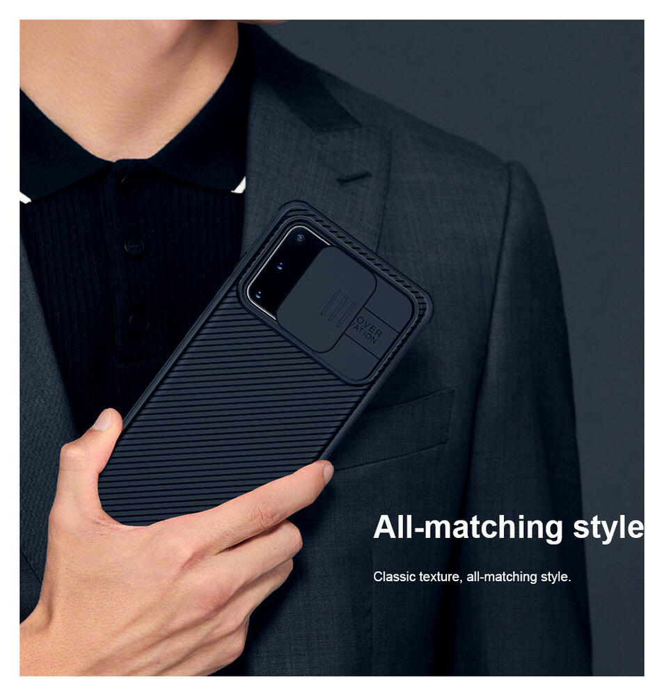Nillkin CamShield Galaxy S20 Plus Hoesje met Camera Slider Zwart afbeelding 14