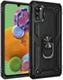 Samsung Galaxy A41 Hybride Hoesje met Kickstand Zwart afbeelding 1