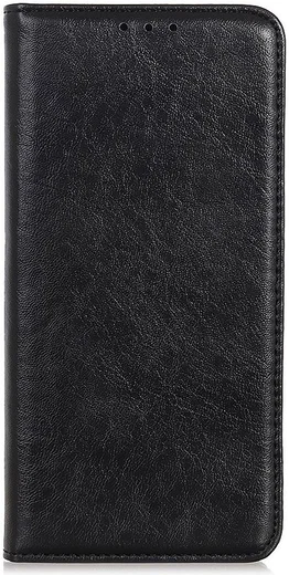 Samsung Galaxy A21s Crazy Horse Leather Wallet Case Zwart afbeelding 6