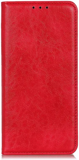 Samsung Galaxy A21s Crazy Horse Leather Wallet Case Rood afbeelding 6