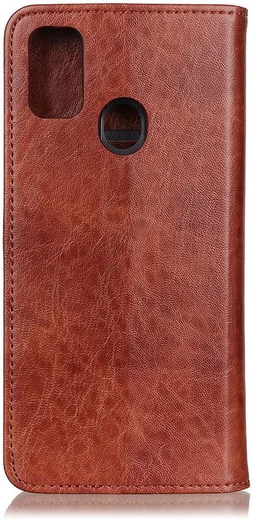 Samsung Galaxy A21s Crazy Horse Leather Wallet Case Bruin afbeelding 8