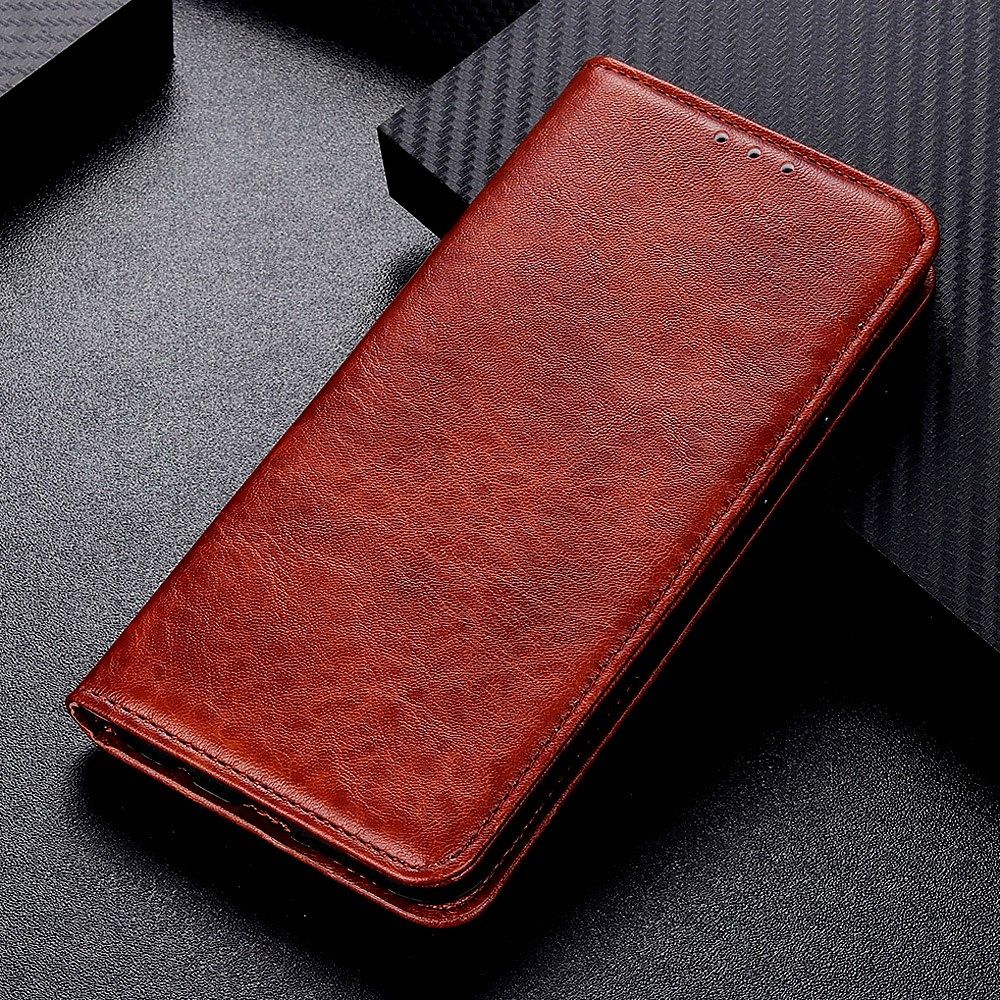 Samsung Galaxy A21s Crazy Horse Leather Wallet Case Bruin afbeelding 10