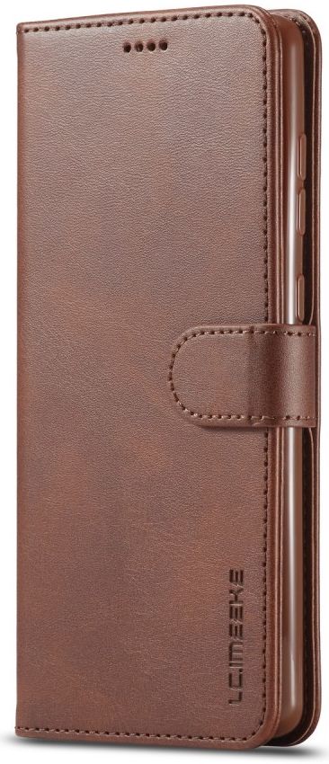 LC.IMEEKE Samsung Galaxy A41 Portemonnee Stand Hoesje Bruin afbeelding 7