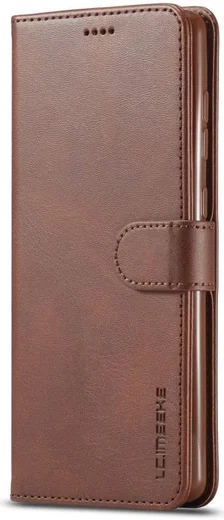 LC.IMEEKE Samsung Galaxy A41 Portemonnee Stand Hoesje Bruin afbeelding 7