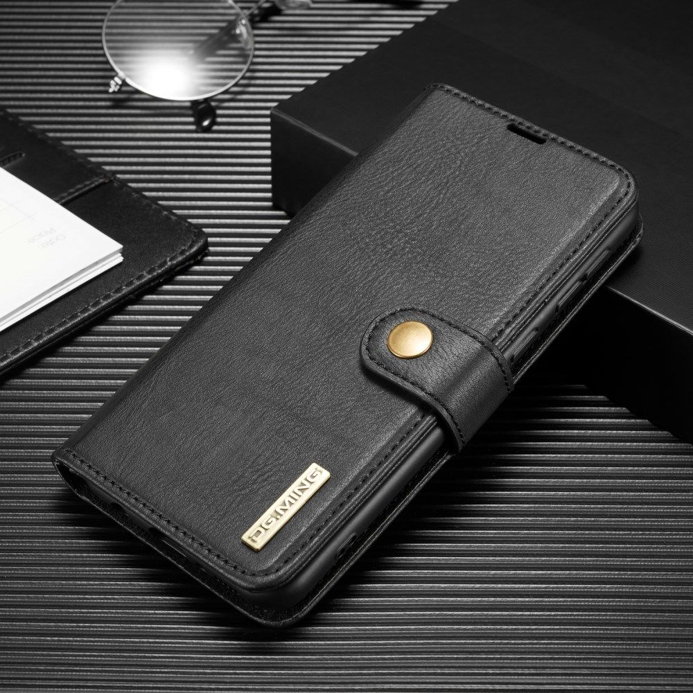 Samsung Galaxy M21 2-in-1 Bookcase en Back Cover Hoesje Zwart afbeelding 1