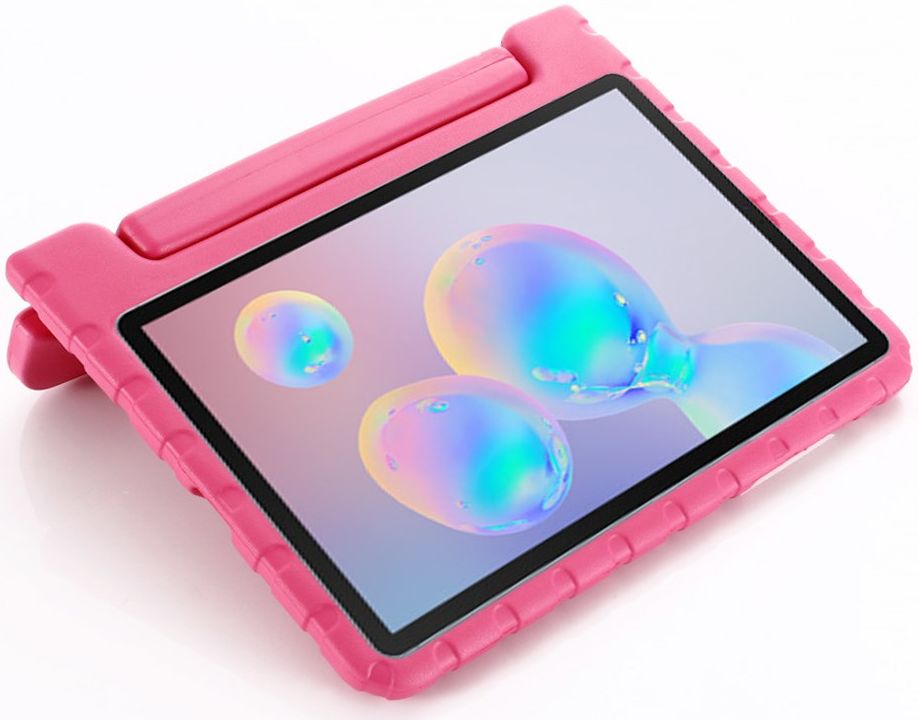 Samsung Galaxy Tab S6 Lite Kinder Tablethoes met Handvat Roze afbeelding 8