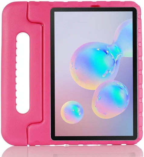 Samsung Galaxy Tab S6 Lite Kinder Tablethoes met Handvat Roze afbeelding 1