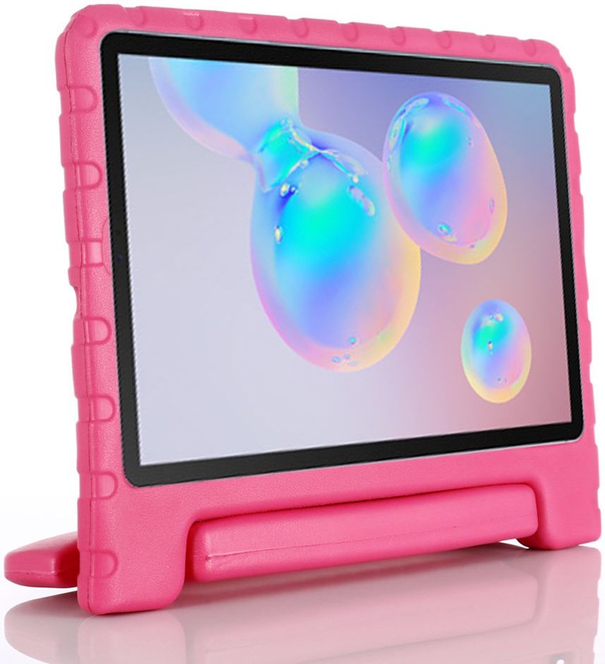 Samsung Galaxy Tab S6 Lite Kinder Tablethoes met Handvat Roze afbeelding 2