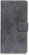LG V60 ThinQ 5G Hoesje Retro Wallet Stand Kunst Leer Grijs afbeelding 6