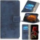 LG V60 ThinQ 5G Hoesje Retro Wallet Stand Kunst Leer Blauw afbeelding 1