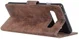 LG V60 ThinQ 5G Hoesje Retro Wallet Stand Kunst Leer Bruin afbeelding 2