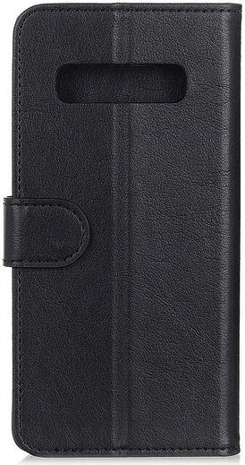 LG V60 ThinQ 5G Hoesje Wallet Stand Kunst Leer Zwart afbeelding 6
