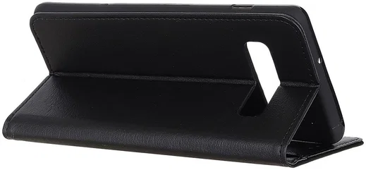 LG V60 ThinQ 5G Hoesje Wallet Stand Kunst Leer Zwart afbeelding 7