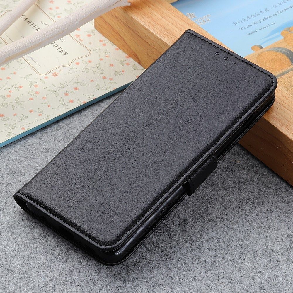 LG V60 ThinQ 5G Hoesje Wallet Stand Kunst Leer Zwart afbeelding 9