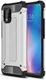 Xiaomi Mi 10 Lite Hoesje Shock Proof Hybride Back Cover Zilver afbeelding 1