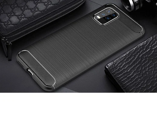 Xiaomi Mi 10 Lite Hoesje Geborsteld TPU Flexibele Back Cover Blauw afbeelding 6