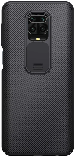 Nillkin CamShield Xiaomi Redmi Note 9 Pro Hoesje CameraSlider Zwart afbeelding 2