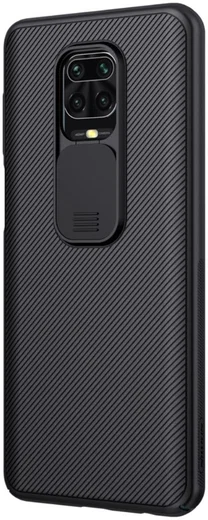 Nillkin CamShield Xiaomi Redmi Note 9 Pro Hoesje CameraSlider Zwart afbeelding 5