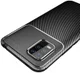 Xiaomi Mi 10 Lite Hoesje Geborsteld Carbon Flexibele Back Cover Zwart afbeelding 8