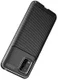 Xiaomi Mi 10 Lite Hoesje Geborsteld Carbon Flexibele Back Cover Bruin afbeelding 7