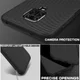 Xiaomi Note 9S / Pro Hoesje Texture TPU Zwart afbeelding 4