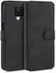 DG Ming Retro Portemonnee Xiaomi Redmi Note 9S / 9 Pro Hoesje Zwart afbeelding 3