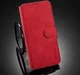 DG Ming Retro Portemonnee Xiaomi Redmi Note 9S / 9 Pro Hoesje Rood afbeelding 8