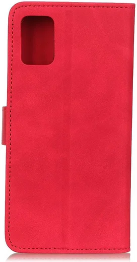 KHAZNEH Xiaomi MI 10 Lite 5G Hoesje Retro Wallet Book Case Rood afbeelding 6