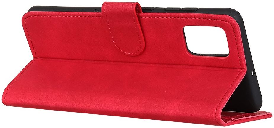 KHAZNEH Xiaomi MI 10 Lite 5G Hoesje Retro Wallet Book Case Rood afbeelding 7