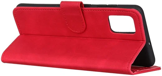 KHAZNEH Xiaomi MI 10 Lite 5G Hoesje Retro Wallet Book Case Rood afbeelding 7